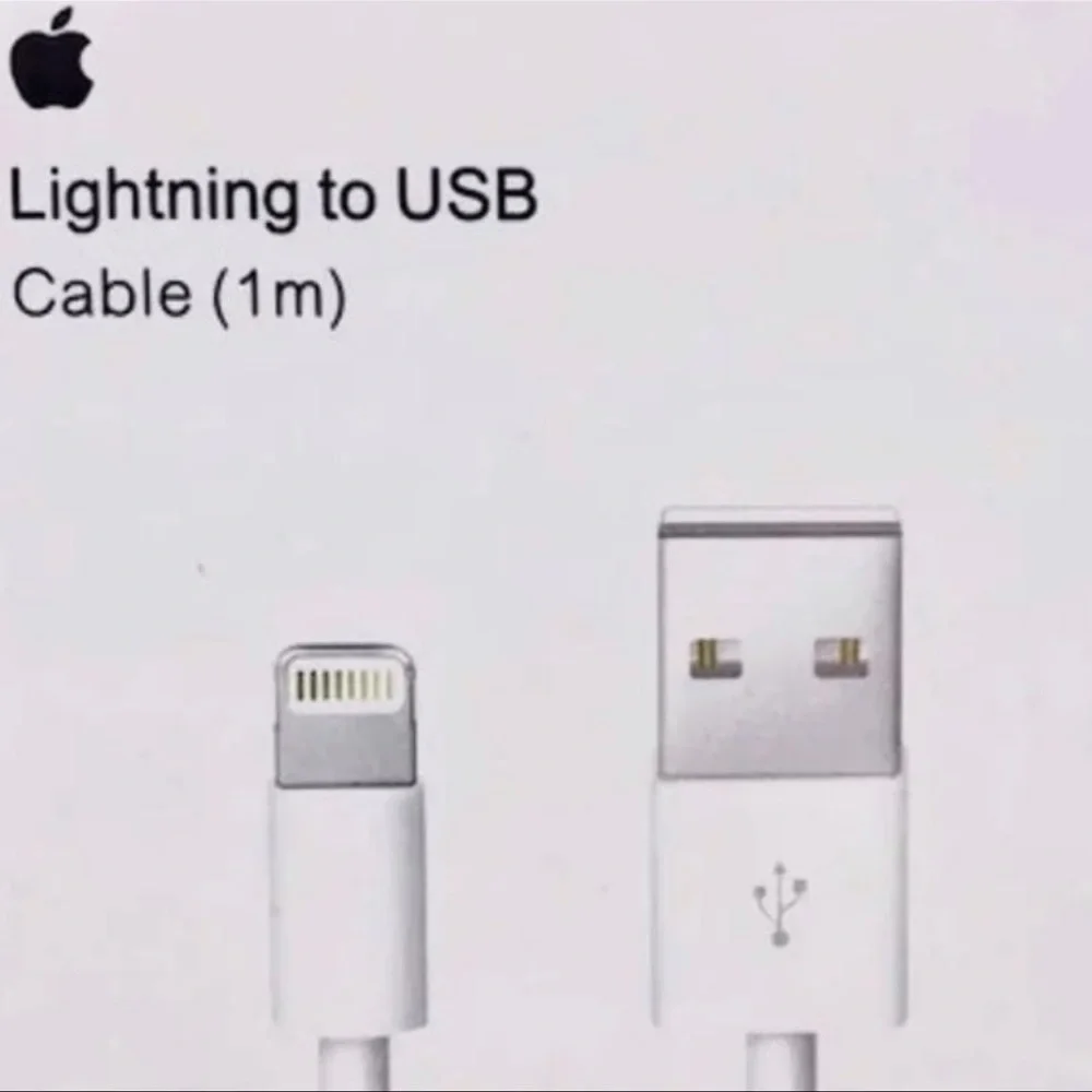Apple Lightning to USB Cable 1m NWT Shipping the same day